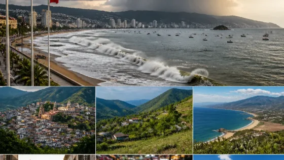 Huracán Vance se fortalece a categoría 2; SMN prevé lluvias y oleaje para la costa de Guerrero