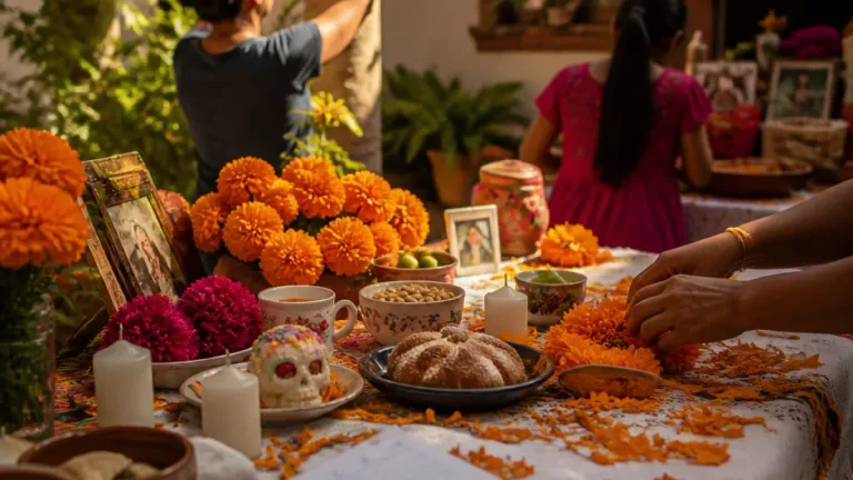 Calendario tradicional para montar el altar de Día de Muertos inicia desde el 25 de octubre